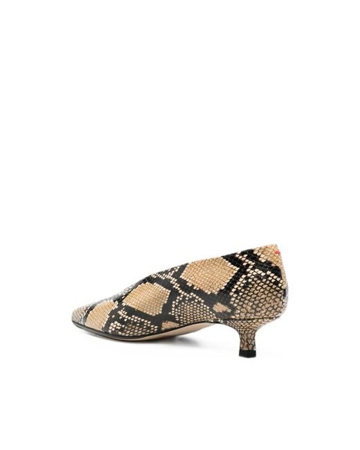 Aeyde Metallic Shoes