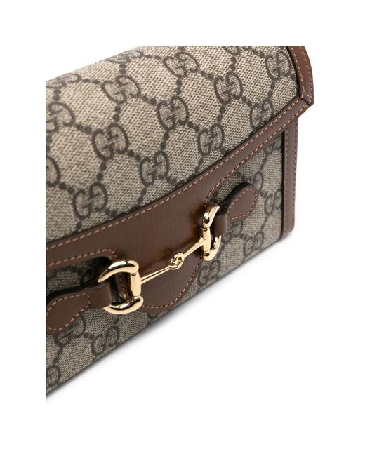 Gucci Gray Mini Borsa Horsebit 1955 for men