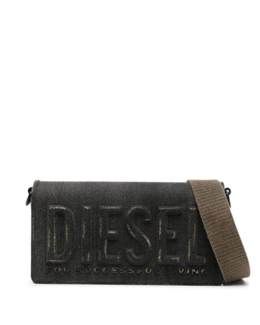 DIESEL Black M Biscotto Crossbody Bag