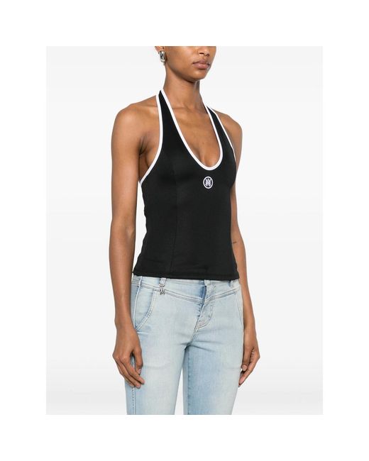 Amiri Black Tops