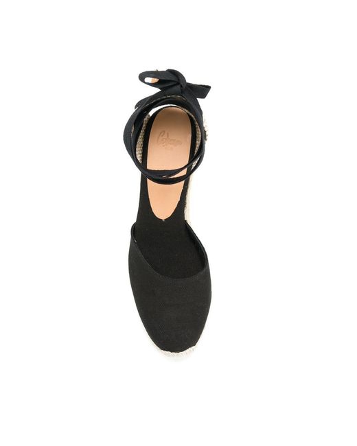 Castaner Black Natural And Jute Espadrilles