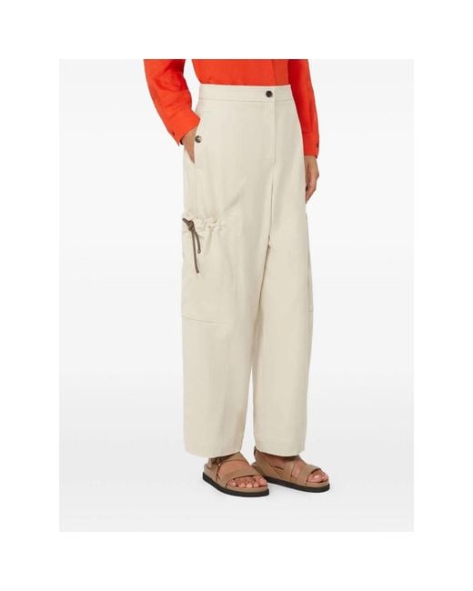 Max Mara Natural Wide Trousers