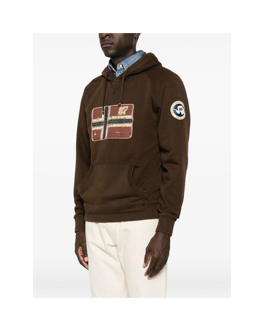 Napapijri Brown Sweaters And Knitwear for men