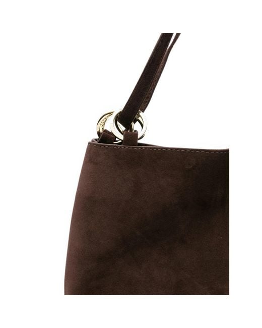 MANU Atelier Black Eterno Ring-Detail Tote Bag