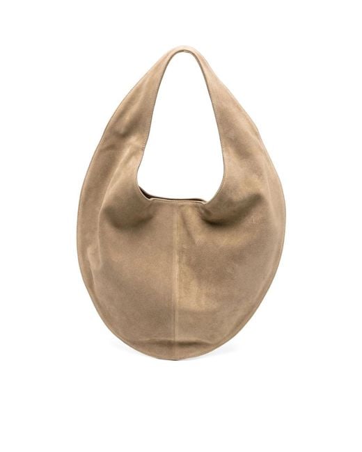Maeden Natural Market Suede Tote Bag