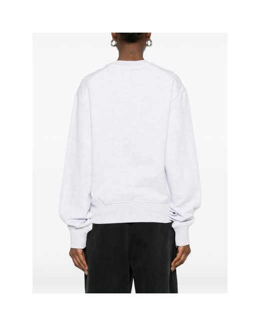 Entire studios White Crew-Neck Sweatshirt