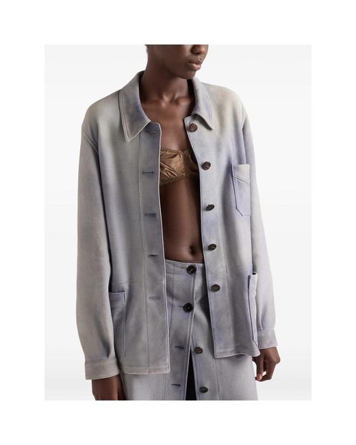 Prada Gray Jackets