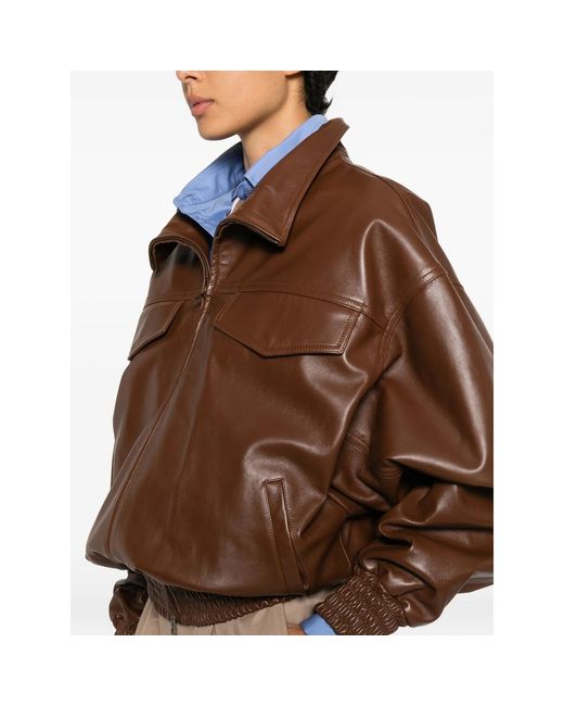 Balenciaga Brown Jackets