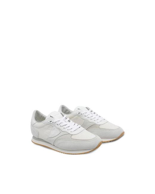 Philippe Model Sneakers White, Gray for men
