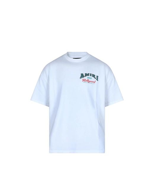Amiri Blue T-Shirts And Polos for men