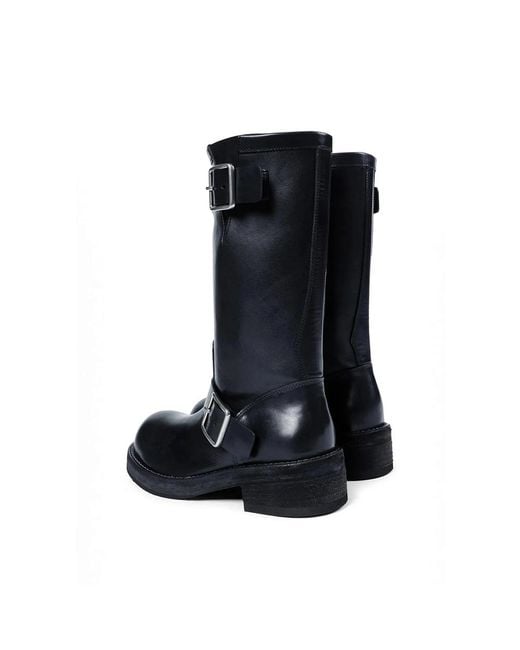 Ann Demeulemeester Black Trainers for men