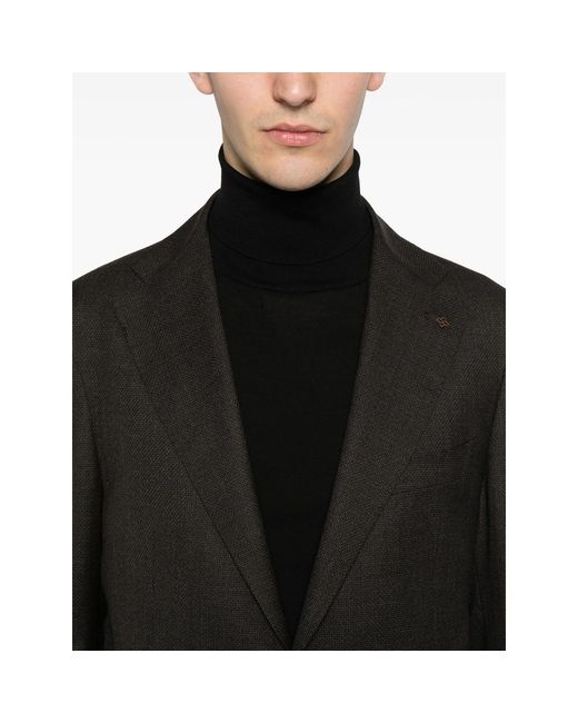Tagliatore Black Suits for men