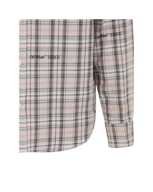Off-White c/o Virgil Abloh Gray Neutrals Shirts for men