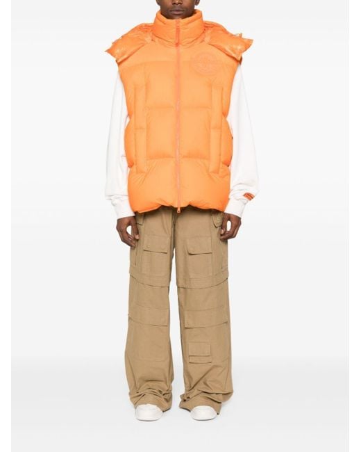 Moncler Genius Orange X Rock Nation By Jay-Z Apus Padded Vest for men