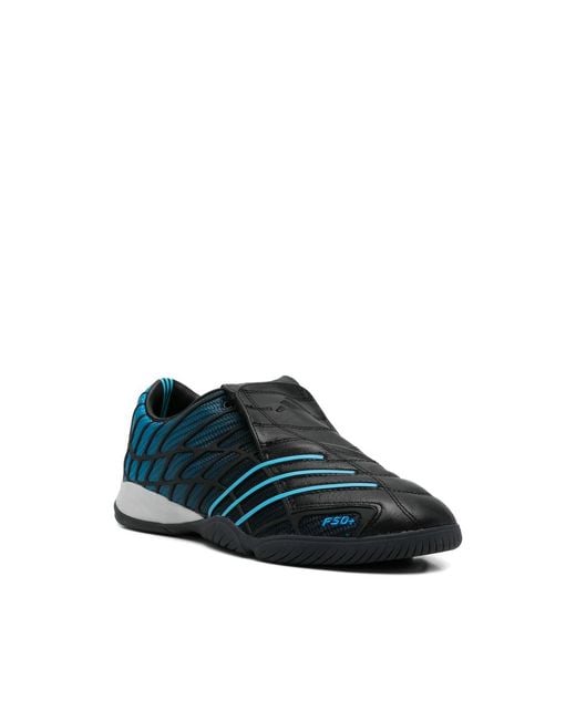 Adidas Blue Sneakers Calf Leather for men