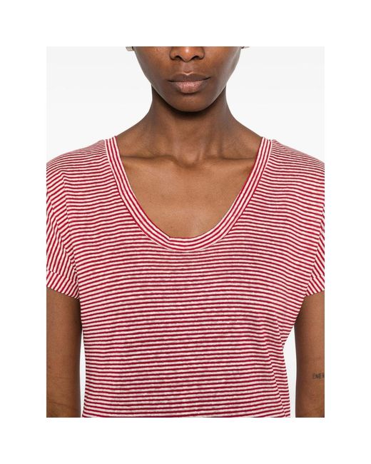 Aragona Pink Striped T-Shirt