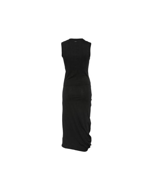 Calvin Klein Black Dress Ribbed