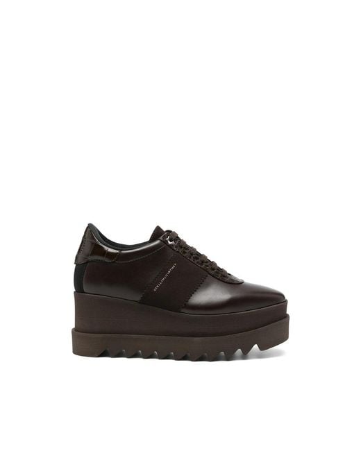 Stella McCartney Black Elyse Platform Sneakers