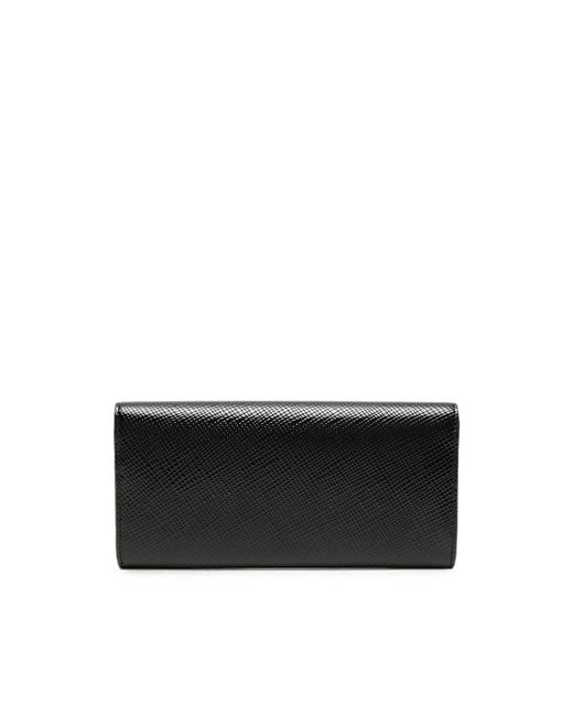 Totême  Black T-Lock Wallet