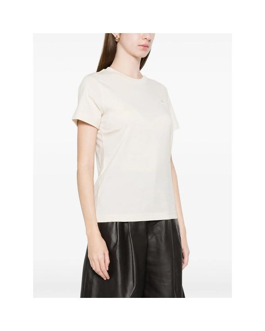 New Balance White Crew Neck T-Shirt