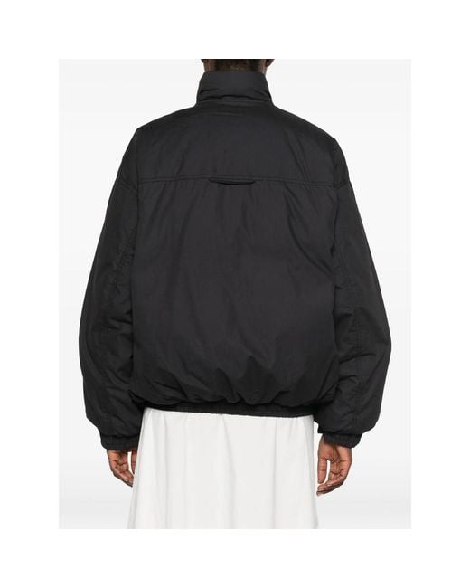 LAMRONS Black Zip-Up Jacket