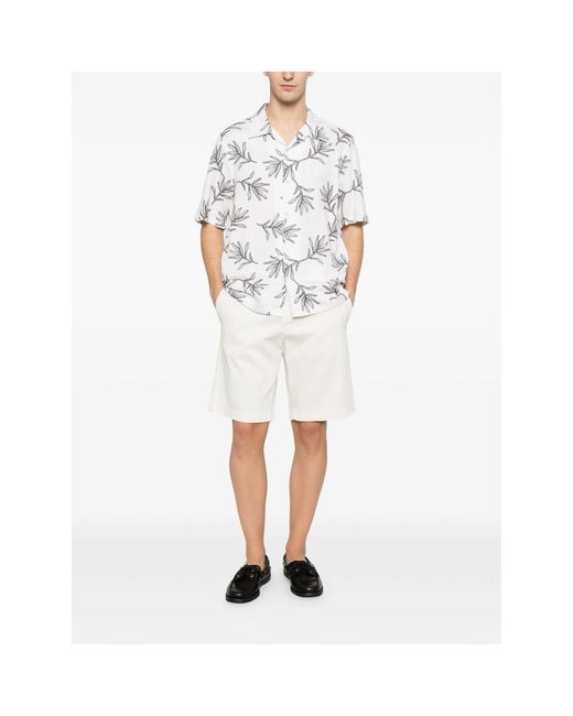 Jacob Cohen White Shorts for men