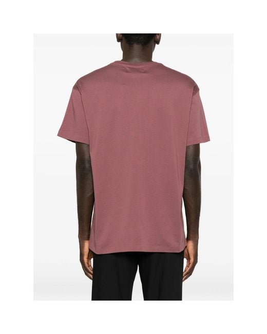 Vivienne Westwood Purple Orb-Embroidered T-Shirt for men