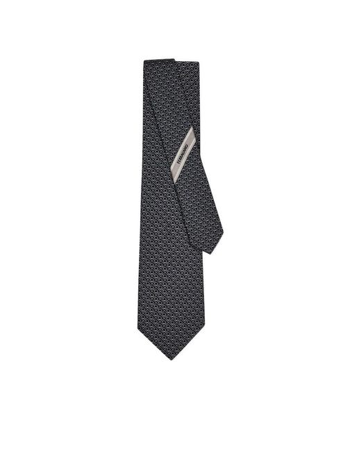 Ferragamo Gray Ties & Bow Ties for men