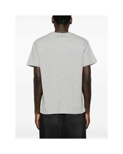 Vivienne Westwood Gray Orb-Embroidered T-Shirt for men