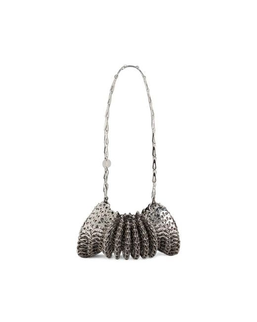 Rabanne Gray Chain Shoulder Bag