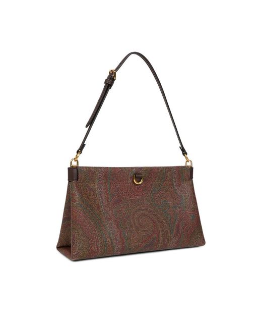 Etro Brown Shoulder Bags