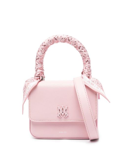 Amiri Pink Micro Bandana Ma Cross Body Bag