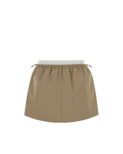 Alexander Wang Natural Skirts Neutral