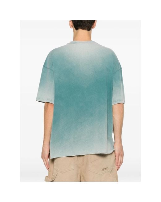 Represent Blue Westside Graphic-Print T-Shirt for men