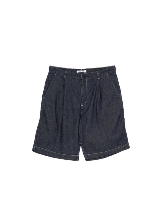 Samsøe & Samsøe Blue Denim Shorts for men