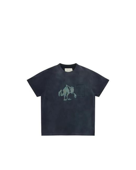 ERL Blue T Shirts for men