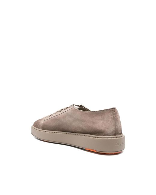 Santoni Pink Sneakers for men