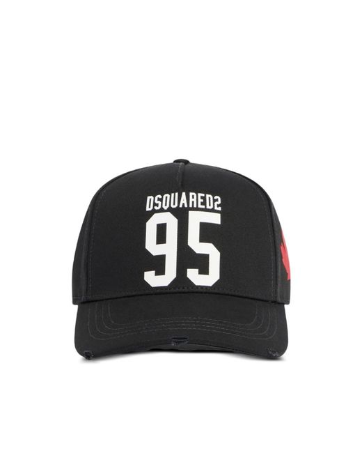 DSquared² Black Caps for men