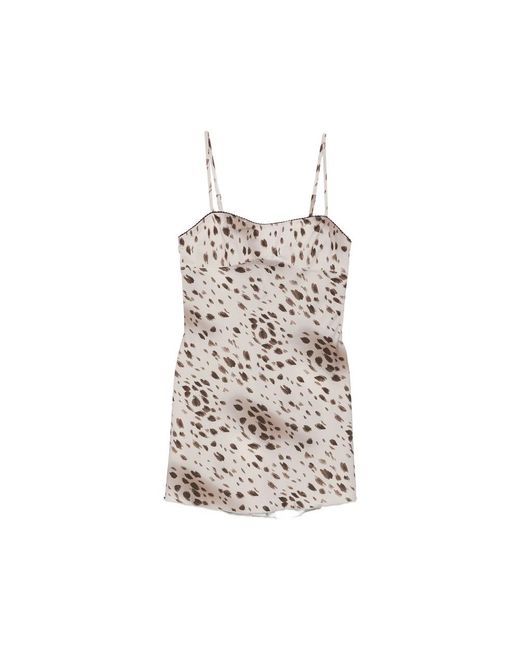Frankie's Bikinis Natural X Jennie Scarlet Mini Dress