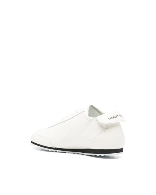 MARINE SERRE White Trainers