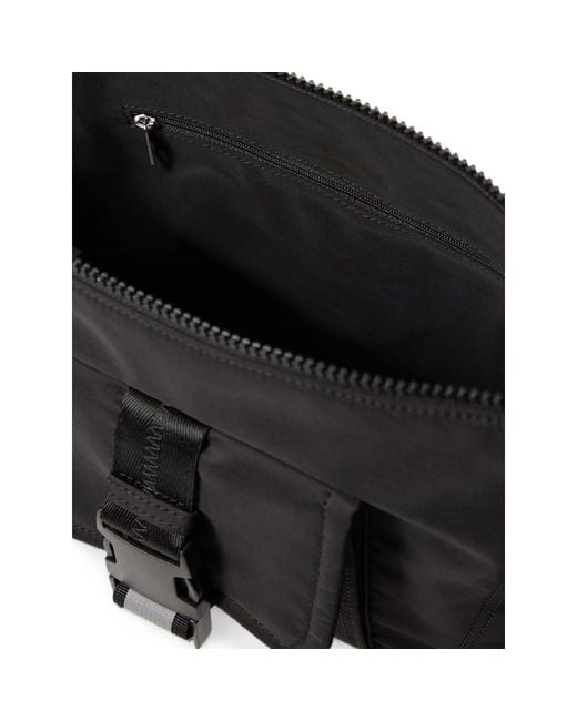 A.P.C. Black A. P.C. Trek Satchel Buckle-Fastening Messenger Bag for men