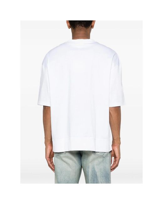 Calvin Klein White T-Shirt Crew Neck for men