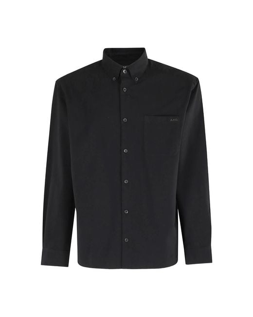 A.P.C. Black Shirts for men