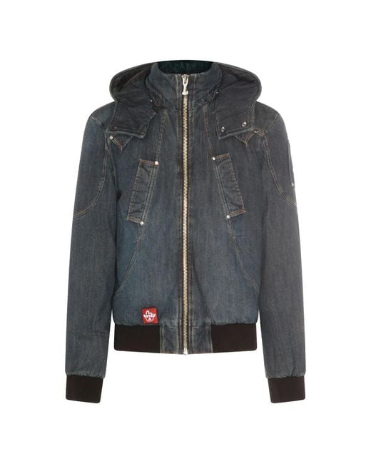 Moose Knuckles Gray Hooded Cotton Jacket for men