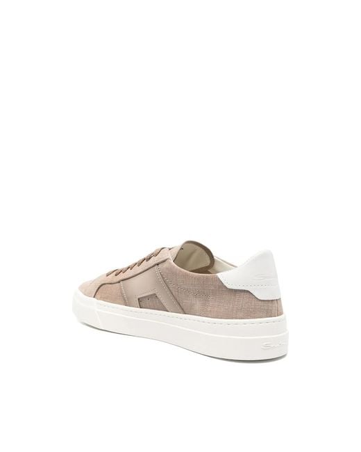 Santoni Natural Sneakers for men