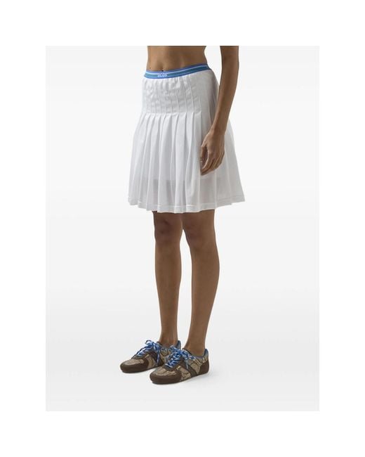 Gcds Gray Polyester Skirt