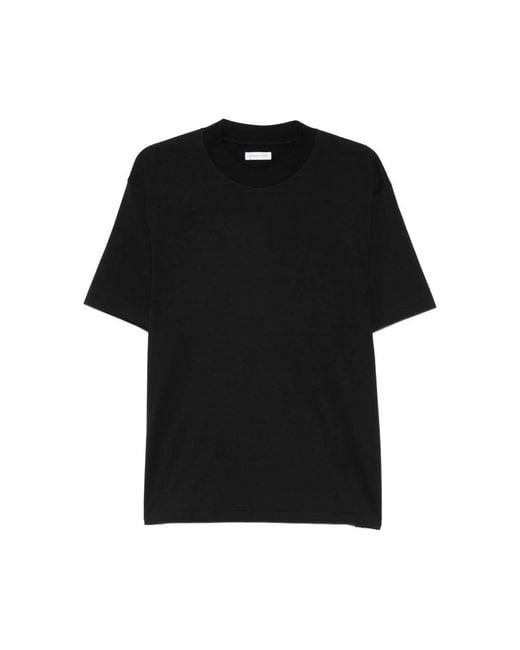 Kaptain Sunshine Black Tube Crew-Neck T-Shirt for men