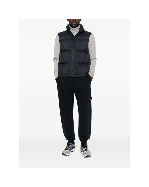 Stone Island Black Trousers for men