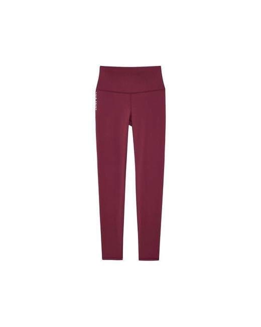 Anine Bing Red Dave Leggings