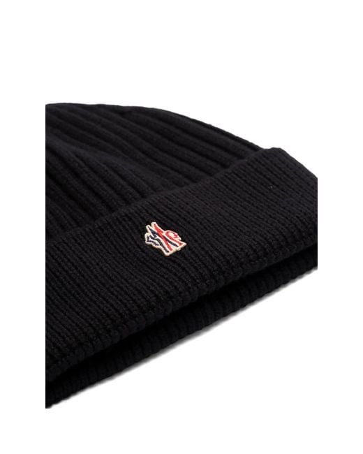 Moncler Black Hats for men